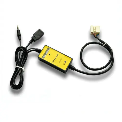 InCar радио USB AUX Mp3 адаптер цифровой CD Changer интерфейс добавить порт для Honda Civic 2006 2010|mp3