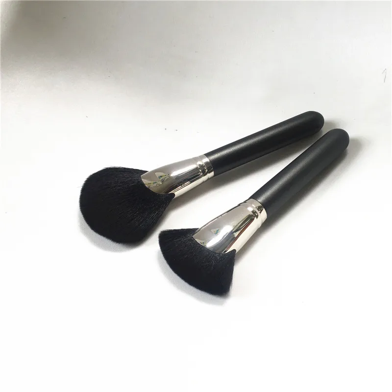 2-Pieces set Bd beauty синтетическая кисть для веера Fulll 140 S/синтетическая кисть для веера для лица 141 S-кисть для пудры, румян, контурной отделки-инструмент для макияжа - Handle Color: 2-Pieces set