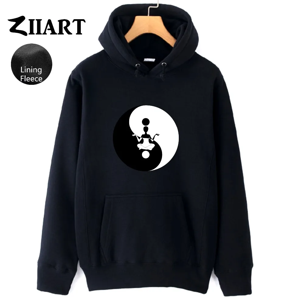 

Потерянный Лебедь DHARMA Йога Лотос Тай Чи флисовые толстовки ZIIART для мальчиков на осень и зиму