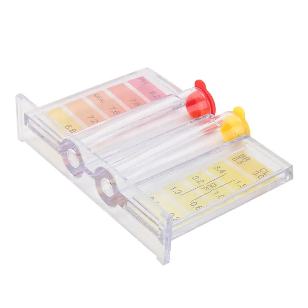 Тест на качество воды er Cl/PH Value Kit для дома бассейна набор химии простой тест