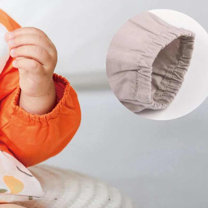 2 pcs Set Baby Bibs Kids Eating Clothing Long Sleeves Feeding Smock Newborn Cartoon Waterproof Apron Burp Cloths for Children | Детская