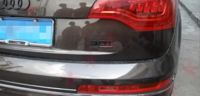 

ABS Original Quality 2.0T Car Rear Sticker For Audi Q3 Q5 Q7 A3 A4 A5 A6 A7 A8