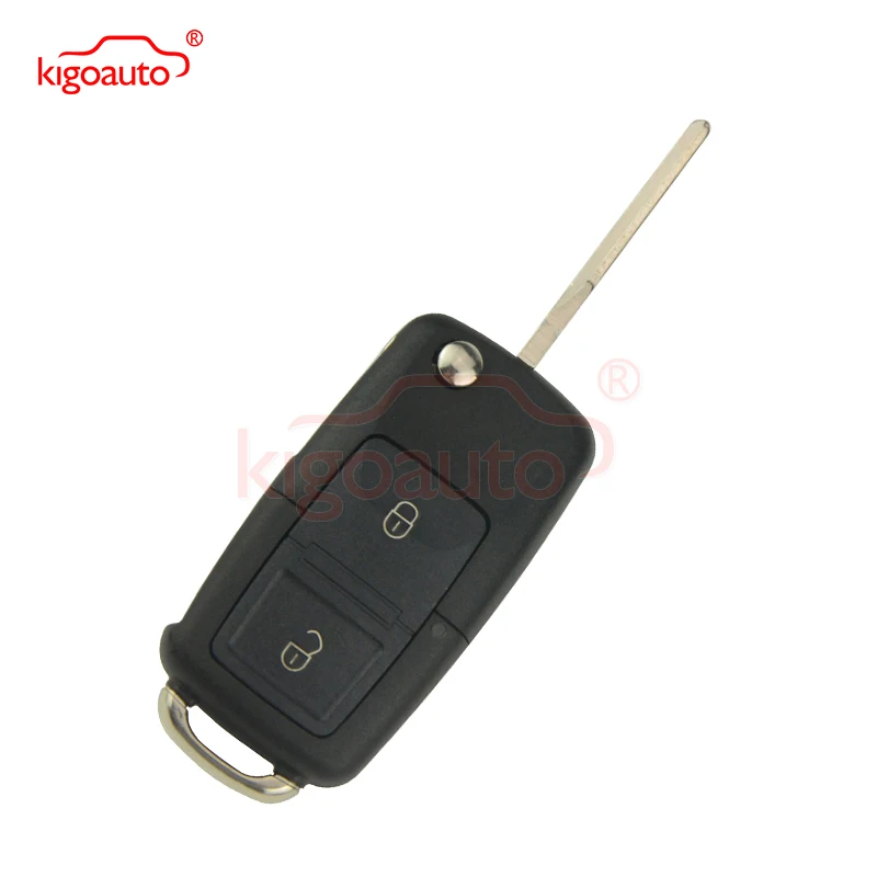 1J0 959 753 AG для VW Volkswagen Passat Golf Bora Beetle Seat 2003 дистанционный ключ 2 кнопки 434 МГц ID48 чип