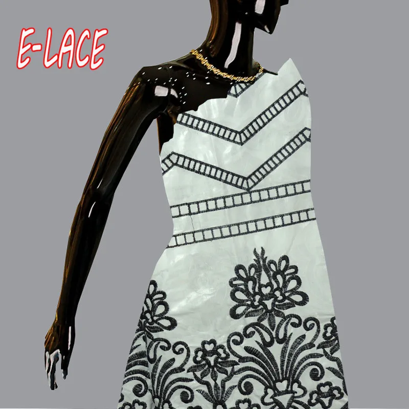 2017 New Bazin Riche Lace For Wedding 5Yards African High Quality Wine red Fabrics and Beads With French 2yard 1708b06098d25 | Дом и сад