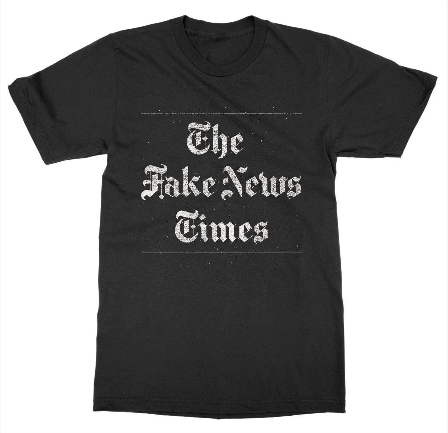 Футболка The false News Times сетевой поддельный альтернативный отчет о факте Нью-Йорк
