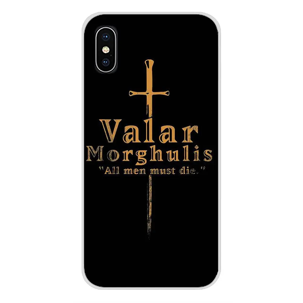 images 6 HanHent Валар моргулис Игра престолов для Apple IPhone X XR XS MAX 4 4S 5 5S 5C SE 6 6 S 7 8 плюс ipod touch 5 6 силиконовый чехол - Цвет: images 6