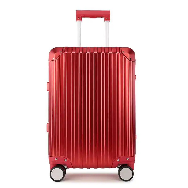 Компьютерный корпус Алюминий сплав чемодан в 3 размерах Замки TSA 4 спиннинг колесо