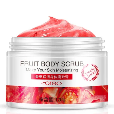 Horec Fruit Body Exfoliating Lotion Cleaning Moisturizing Rubbing Mud To Death Skin Condensation Creams 120g | Красота и здоровье