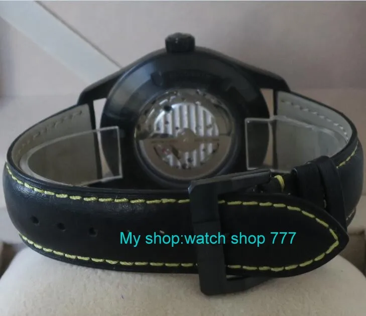 Мужские светящиеся механические часы с автоподзаводом 44 мм|case case|case luminouscase man |