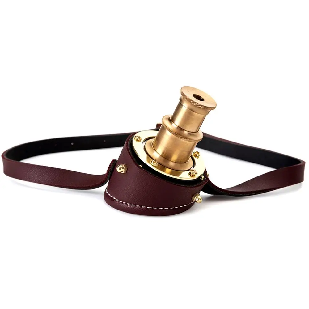 Gear Duke защитные очки винтажные стимпанк очки циклопы Gothic Косплей Костюм для левого глаза(металл - Цвет: coffee