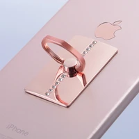 metal phone bracket holder 360 degrees finger ring kickstand for iphone 7 6 6s plus for samsung galaxy s8 s7 s6 bling diamond