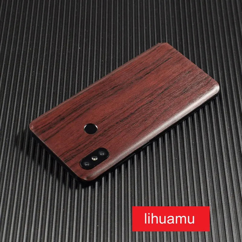 Деревянные зерна назад Стикеры пленка для Xiaomi Mi8 защитный телефон Обёрточная