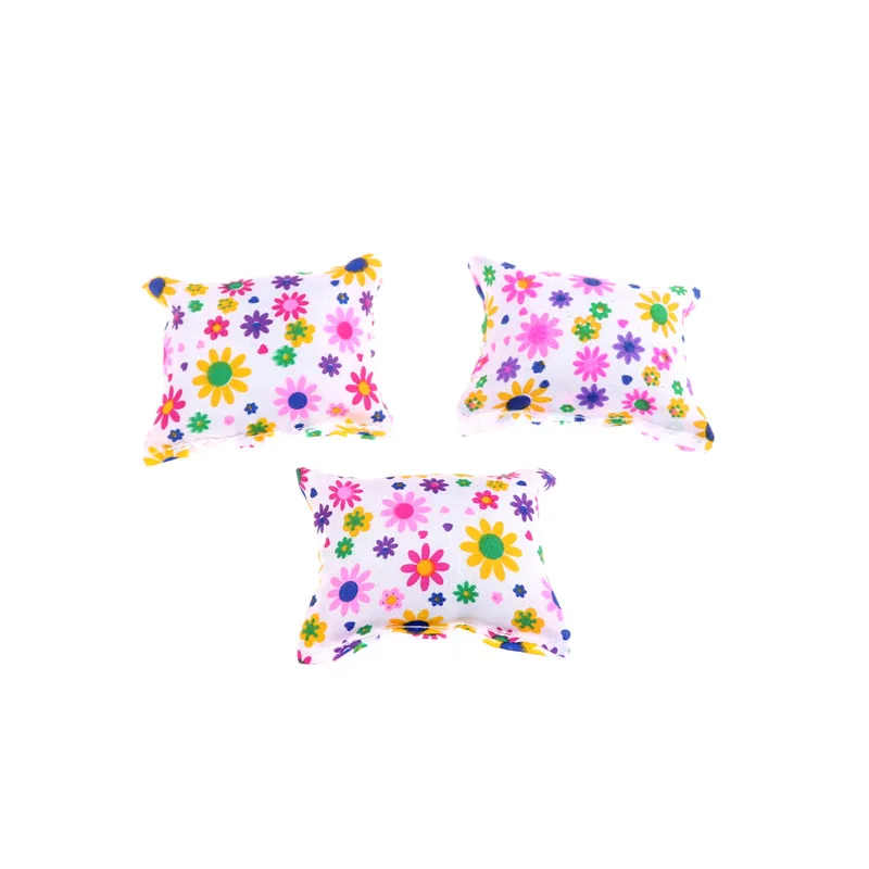 3 шт. Детская плюшевая подушка с цветочным принтом|Куклы| |