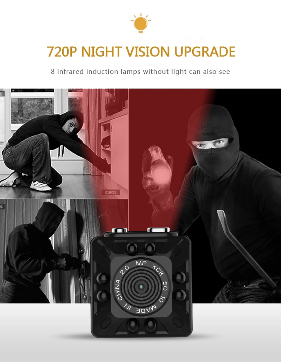 Electop SQ12 мини камера маленькая камера HD 720P датчик ночного видения Видеокамера микро видеокамера SQ 10 DVR DV регистратор движения Camcord