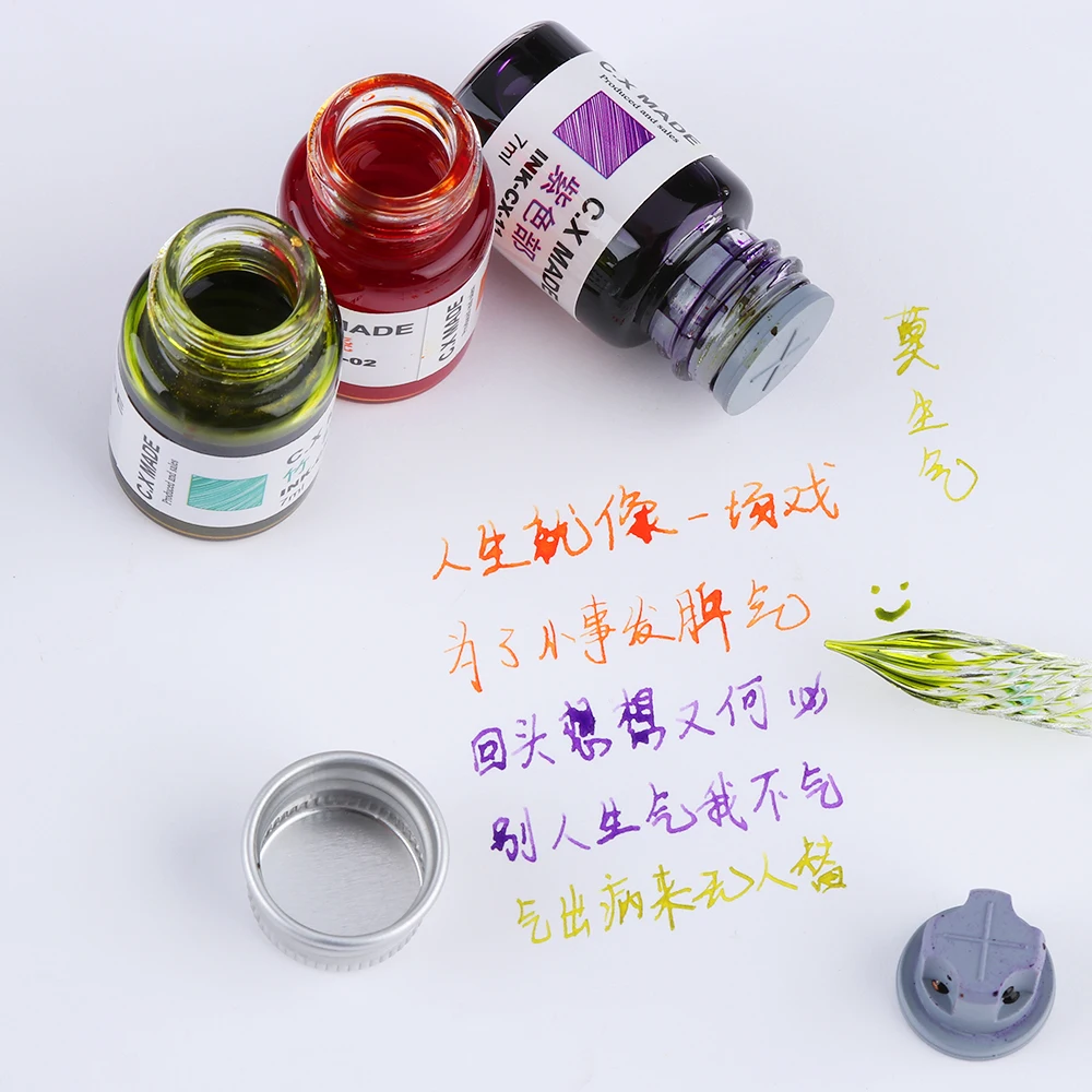 Перьевая ручка с гладкими чернилами для письма 1 шт. 7 мл 03914|Расходные материалы| |