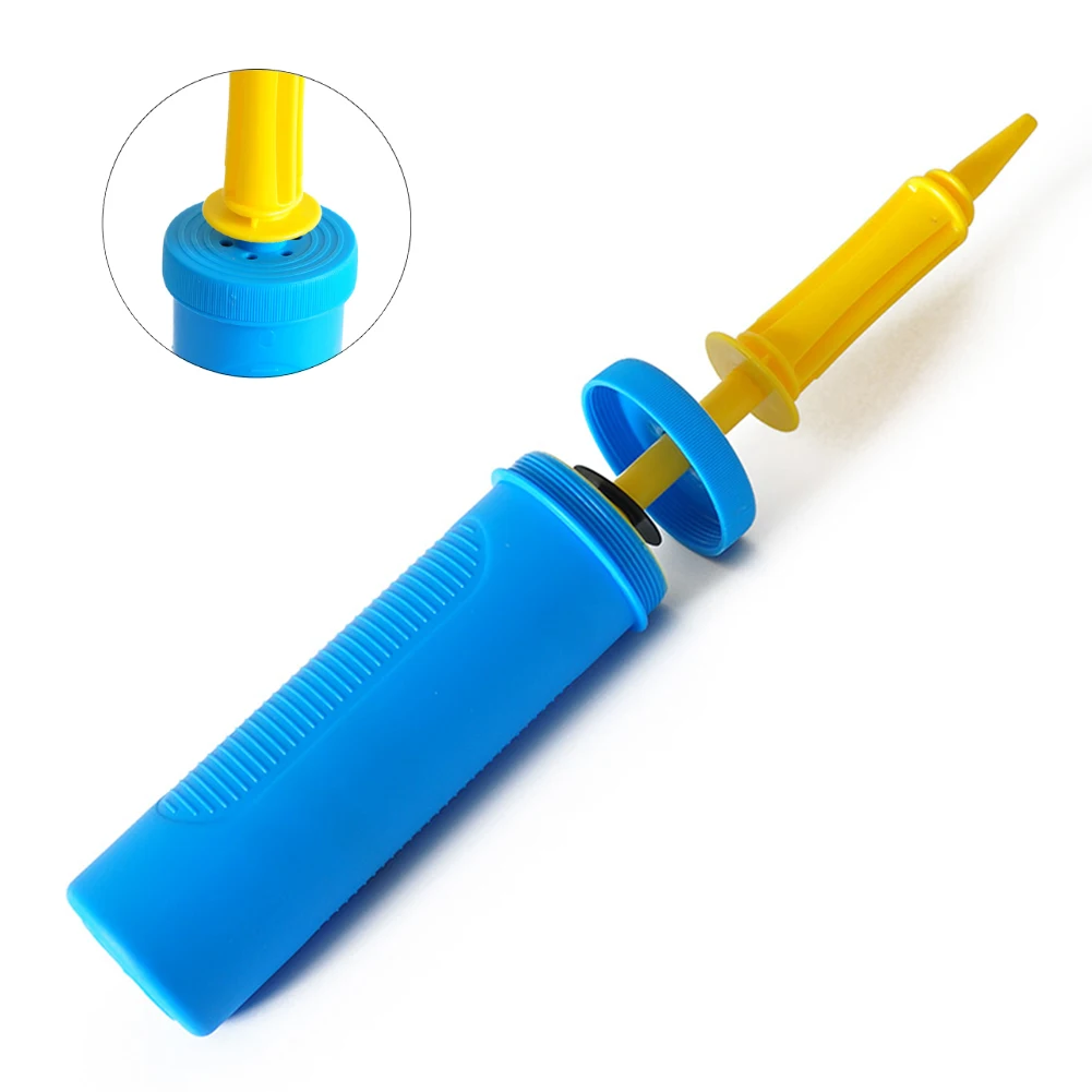 Многофункциональный ручной надувной насос для шариков Push 2 Way портативный