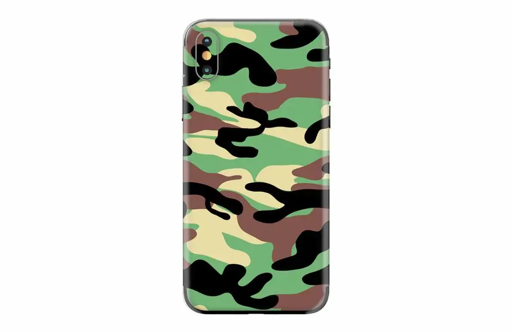 1425 Крутая камуфляжная поверхность для iphone X XS XR XS MAX задняя пленка Тонкая Защитная крышка наклейки Цветная Клейкая задняя декоративная пленка - Цвет: 1425