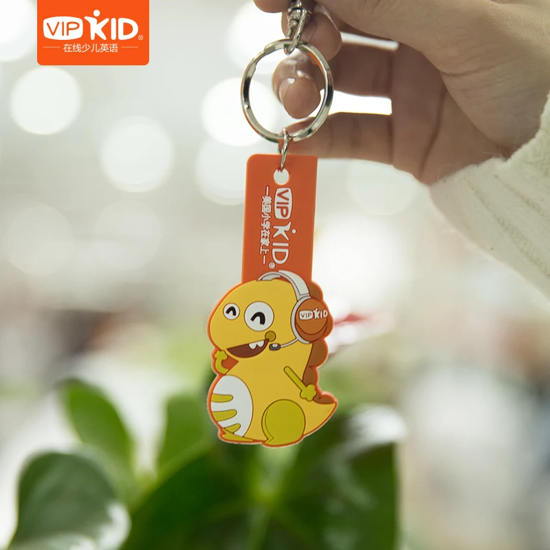 Динозавр плоский брелок VIPKID X онлайн жизнь вокруг ювелирной цепи наивысшего