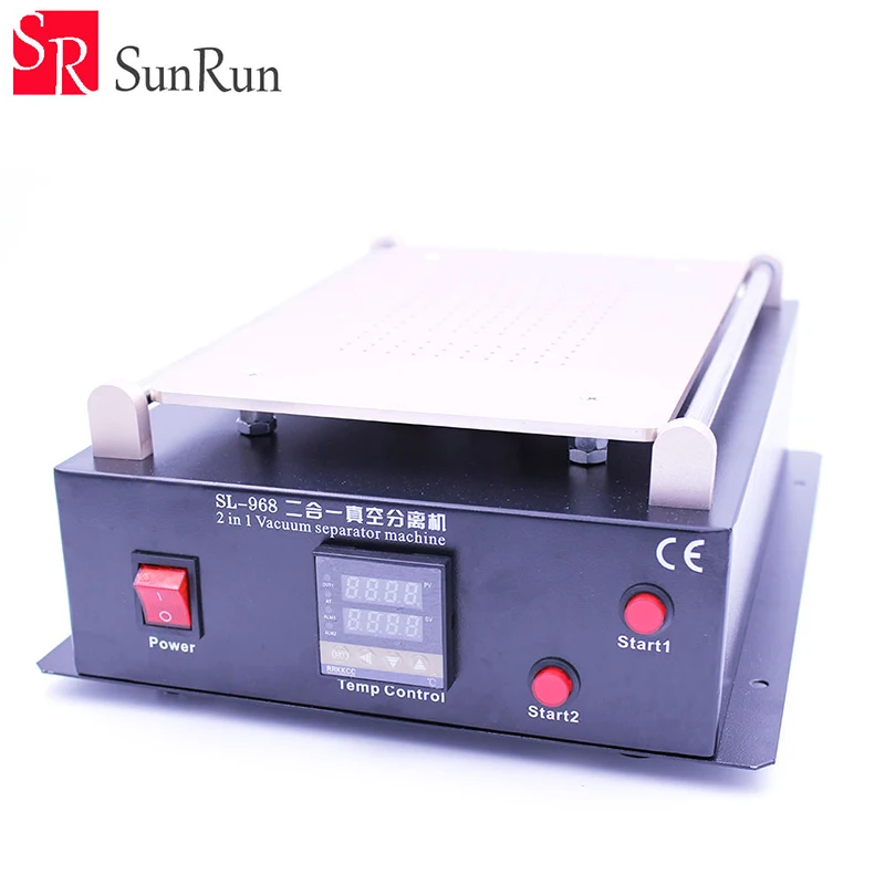 

SL-968 Built-in Dual Vacuum Pump 14 inch for iPad iphone glass LCD separator split screen repair machine for samsung tablet PC