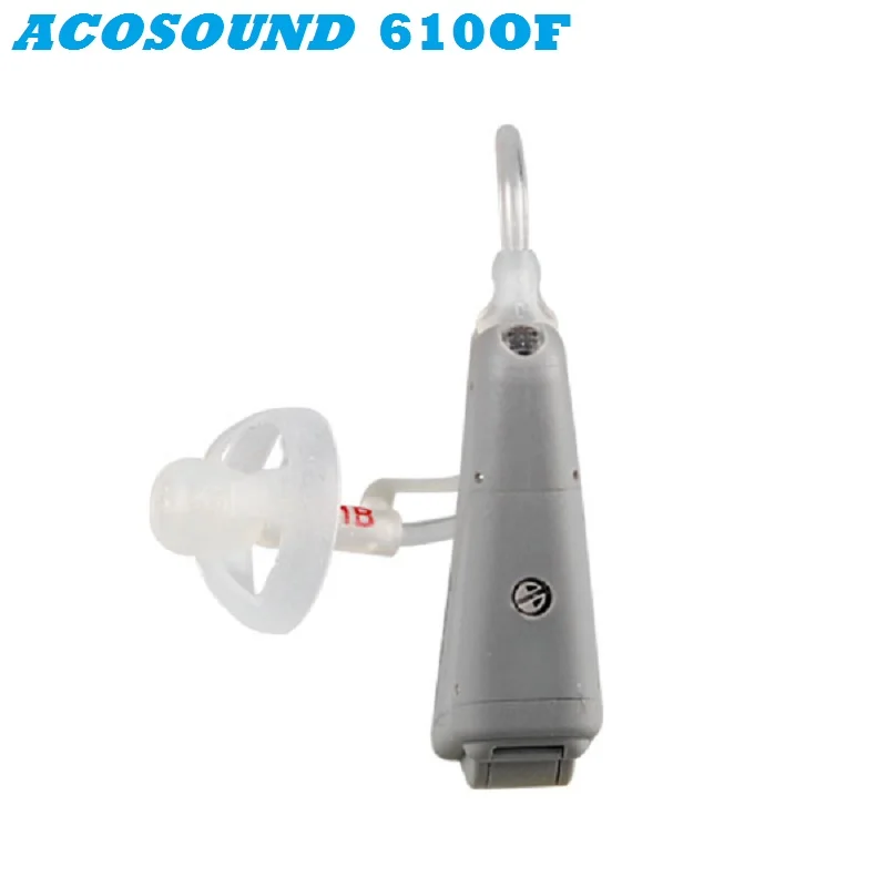 Acosound 610OF слуховой аппарат мини ухо помощи Цифровые слуховые аппараты усилитель звука Ухо Уход Инструменты слуховой аппарат серый цвет