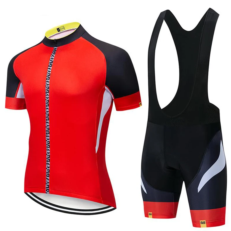 2019 команда MAVIC PRO Велоспорт Джерси нагрудники шорты костюм Ropa Ciclismo мужские летние