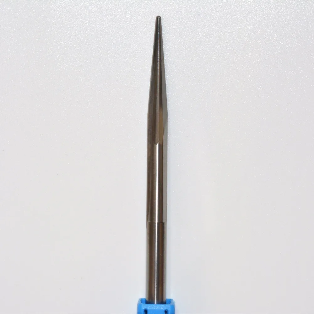 Концевая фреза с ЧПУ твердосплавная коническим шариком 6 мм * 10 градусов R0.75 80L