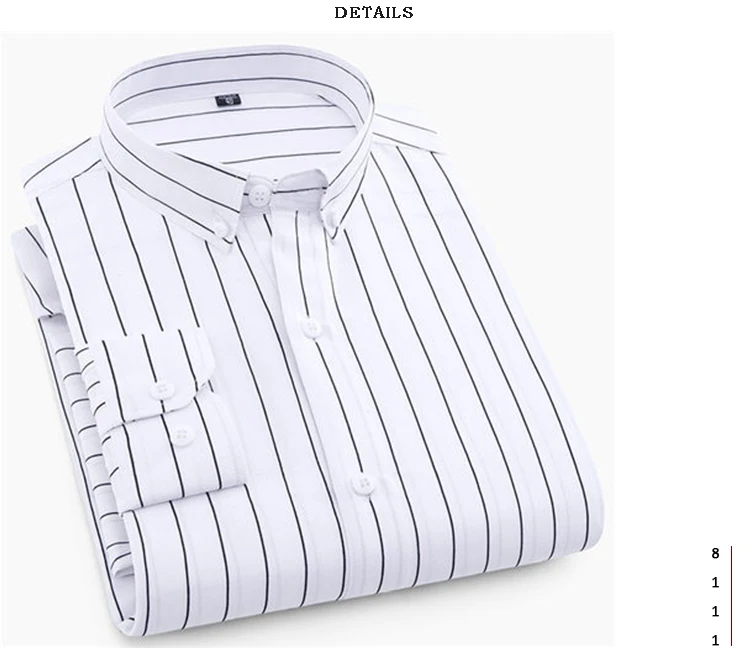 AILEEKISS Фирменная Новинка Camisa Masculina мужские рубашки мужские повседневные рубашки в полоску с длинным рукавом облегающие 4XL 12 цветов XT717