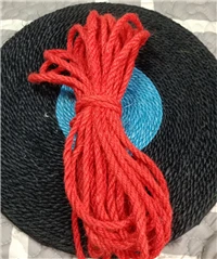 red 50 м Когтеточка для кошек, цветная сизальная веревка для кошачьего дерева и башни, Когтеточка, сделай сам, стол для ног, стул, ножка, веревка, материал - Цвет: red