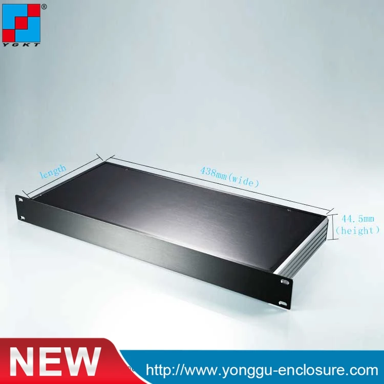 YGH 001 1u 482*44 5*200 мм 19ƇU жесткий алюминиевый чехол для инструмента красоты с плоским