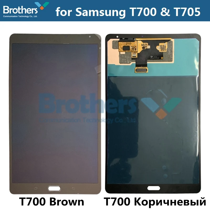 Планшет, ЖК-дисплей для samsung Galaxy Tab S T705 T700, панель, ЖК-сборка для T705 T700, с сенсорным экраном, дигитайзер, стекло, 8,4 'AAA