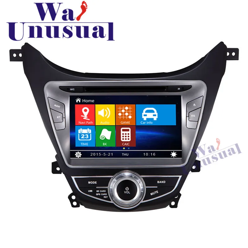 Профессиональный автомобильный gps-навигатор wanобычная 8 &quotдля Hyundai Elantra MD 2011 2012 2013
