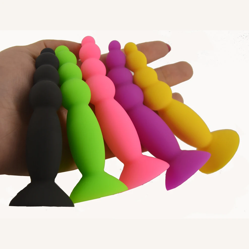 Силиконовая маленькая Анальная пробка FAAK шарик всасывание искусственная вагина