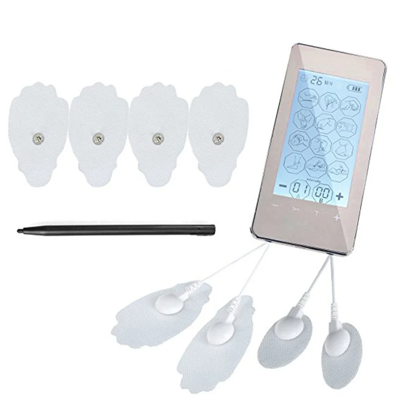 Electric Massage Muscle Therapy Stimulation Physiotherapy Massager Pain Relieve 12 Modes Full Body Massager Press Screen Multi