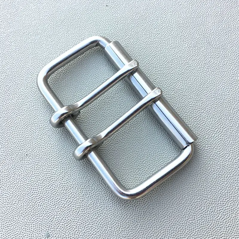 Роликовый ремень для тяжелой атлетики из нержавеющей стали с двойной пряжкой 60