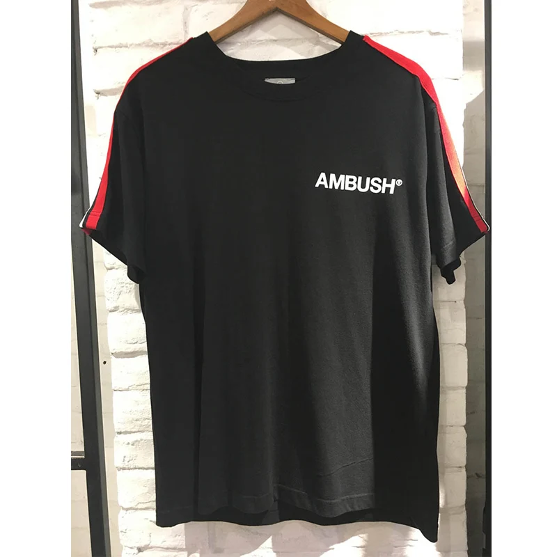 Новое поступление футболки 19SS повседневные Модные хлопковые в стиле амбуш