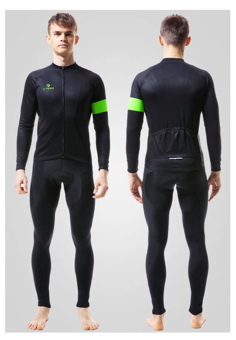 X-Tiger Pro, зимний теплый флисовый спортивный костюм для велоспорта, одежда для велоспорта, Майо, Ropa Ciclismo Invierno, одежда для горного велосипеда
