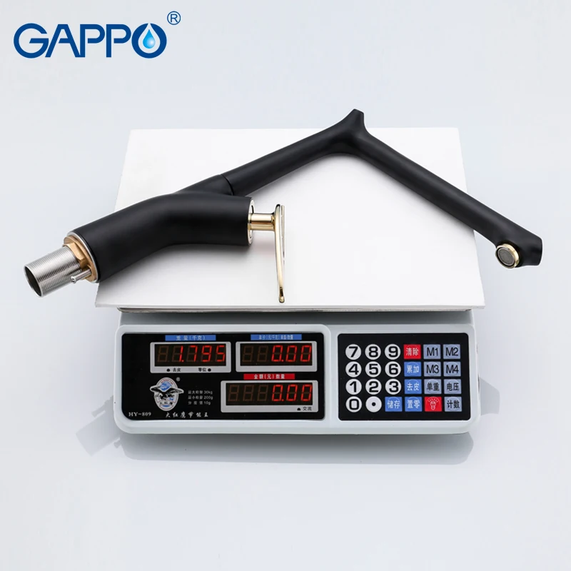 GAPPO кухонный кран для раковины смеситель воды кухонные краны раковина черный