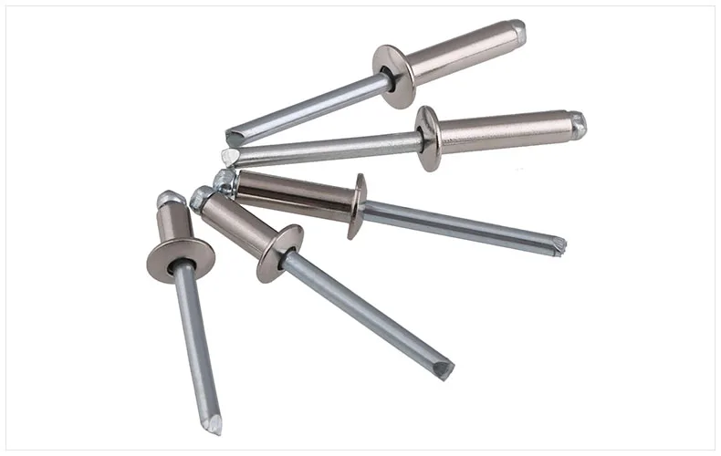 M4 M5 M4* 16 M4x16 M5* 8 5x8 304 нержавеющая сталь 304ss DIN7337 самозатачивающаяся ручка для украшения ногтей круглая плоская головка глухая заклепка