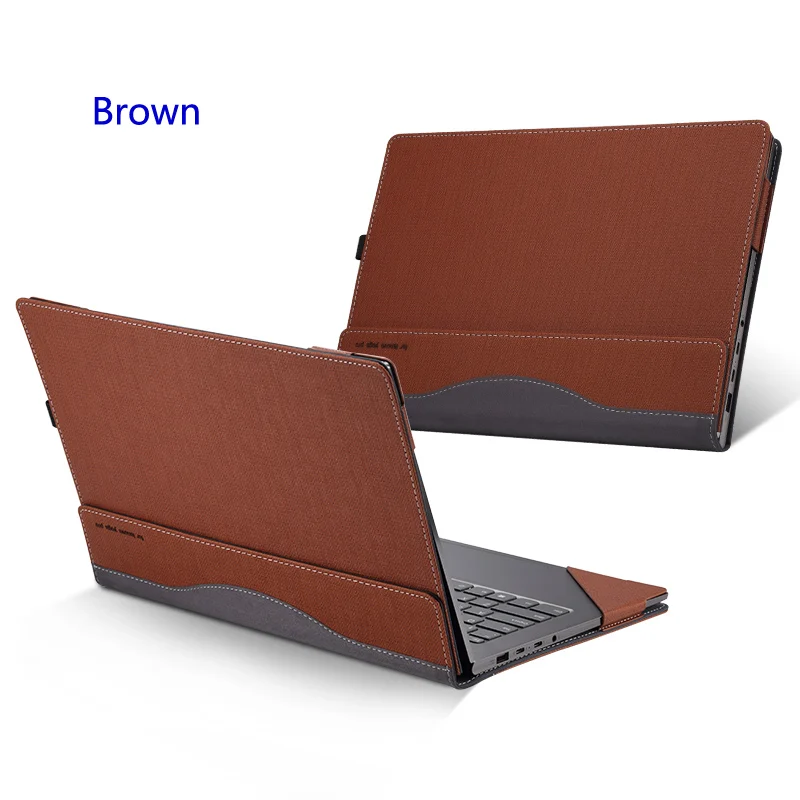 Brown Чехол для lenovo Йога C930 13," 920 910 900 сумка для ноутбука, для занятий йогой 7 Pro 13IKB 6 5 4 Pro из искусственной кожи защитный чехол в подарок - Цвет: Brown