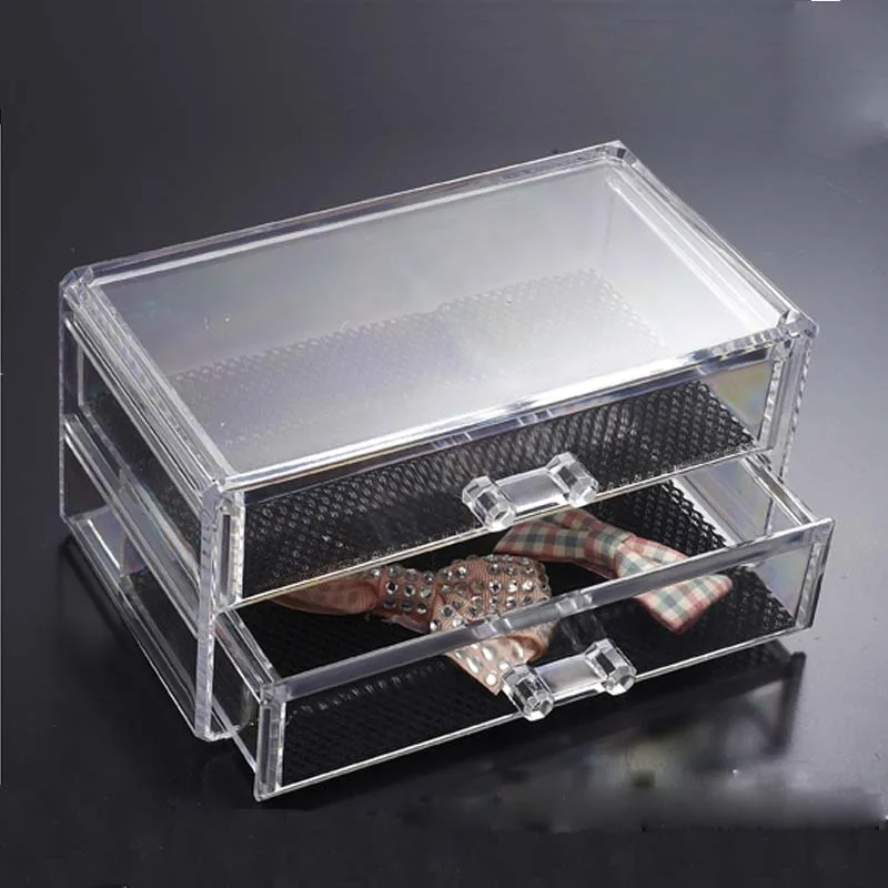 

Transparent Acrylic Storage Drawer Makeup Organizer Jewelry Cosmetic Storage Box Home Sundries Storage Holders