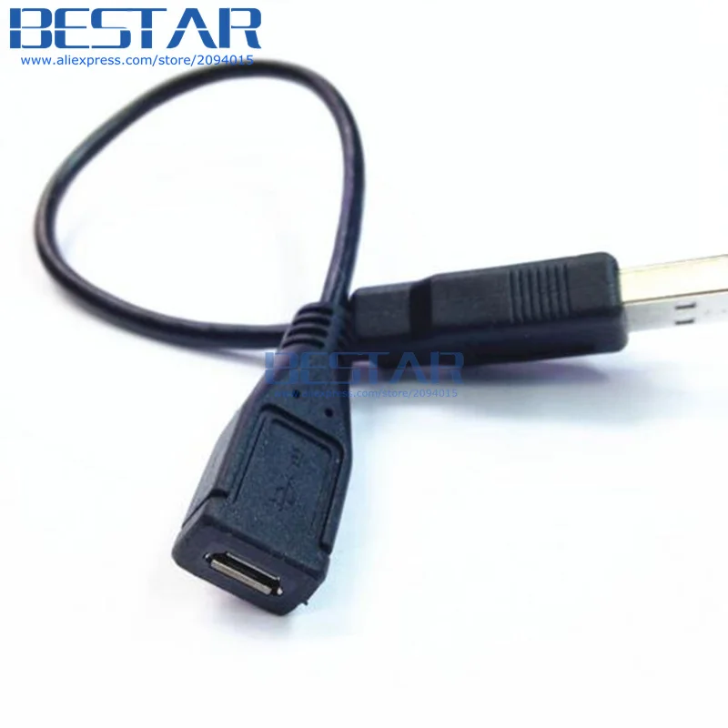 Кабель-Удлинитель USB 2 0 A папа-микро B мама Micro-USB MF 25 см м | Электроника