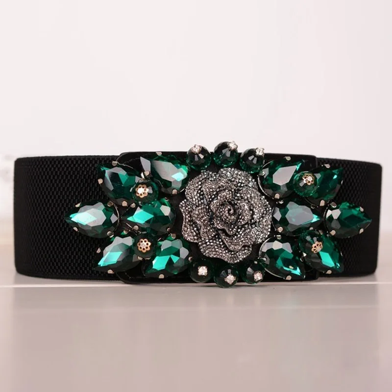 Высококачественный пояс из спандекса с бриллиантами для невесты