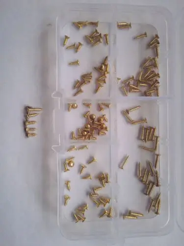 100 шт. M2 медные поперечные винты с потайной головкой болты плоской ассортимент