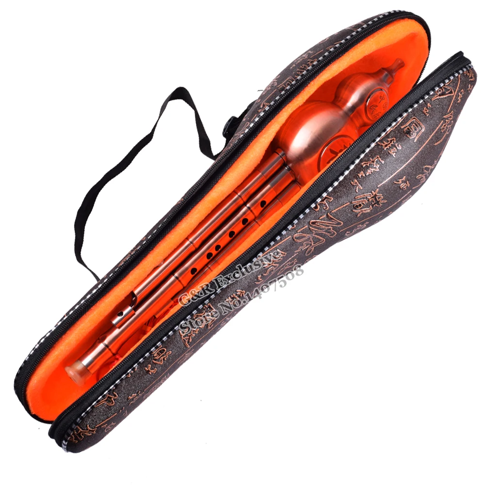 Китайская флейта Hulusi традиционная тыква флуоресцентная духовка музыкальные