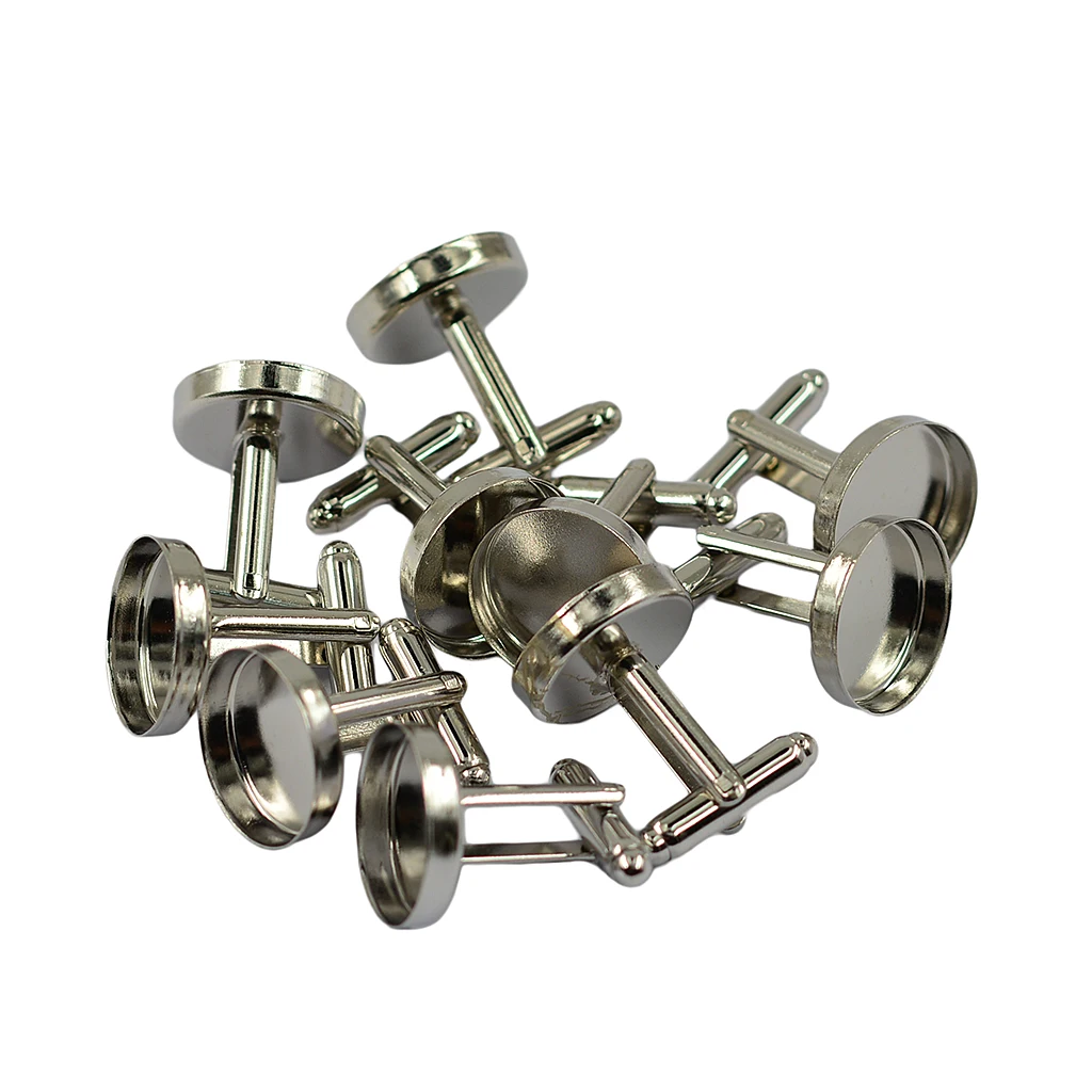 Запонки мужские круглые пустые в винтажном стиле 10 шт.|cuff links|cufflinks cufflinksblank cufflinks |