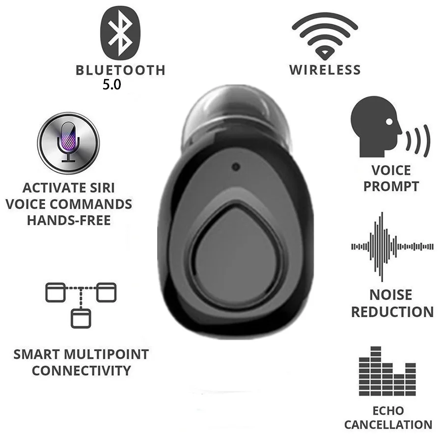 Fviyi X18 TWS 5 0 Bluetooth в ухо 3D стерео беспроводные наушники handsfree гарнитура auriculares с