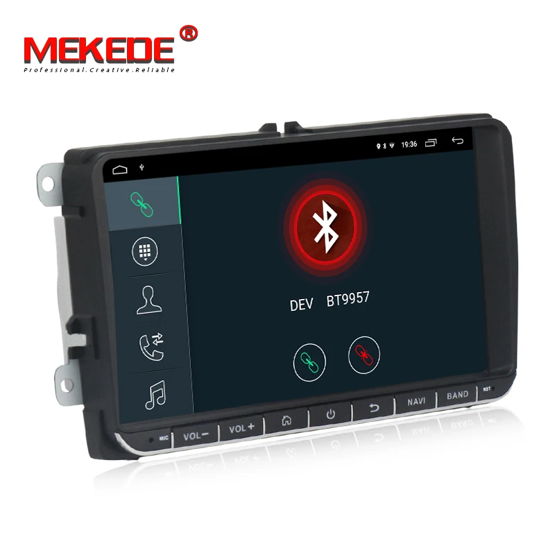 1024x600 " Android 9,1 2+ 32G Автомобильный мультимедийный плеер для VW SKODA Octavia SEAT GOLF 5 Golf 6 POLO PASSAT B5 B6 JETTA TIGUAN DVD