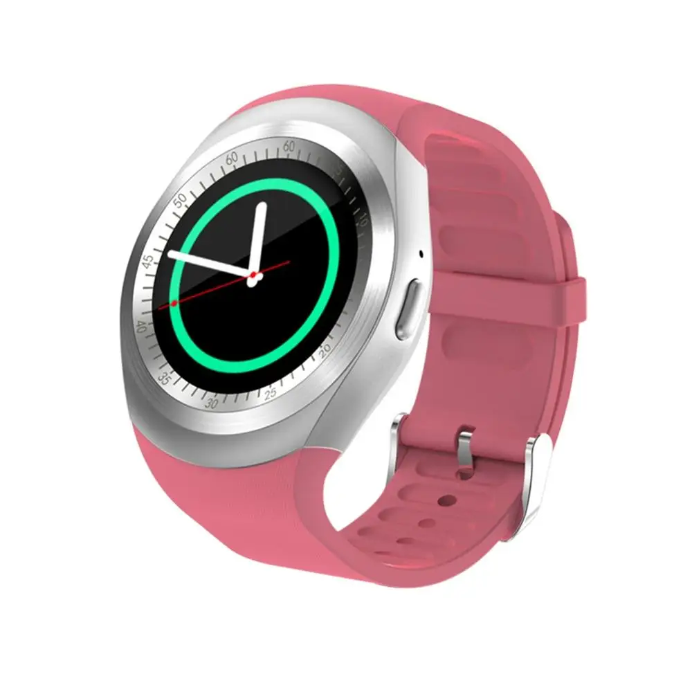 Bluetooth Y1 умные часы Relogio Android SmartWatch телефонный звонок GSM Sim Удаленная камера