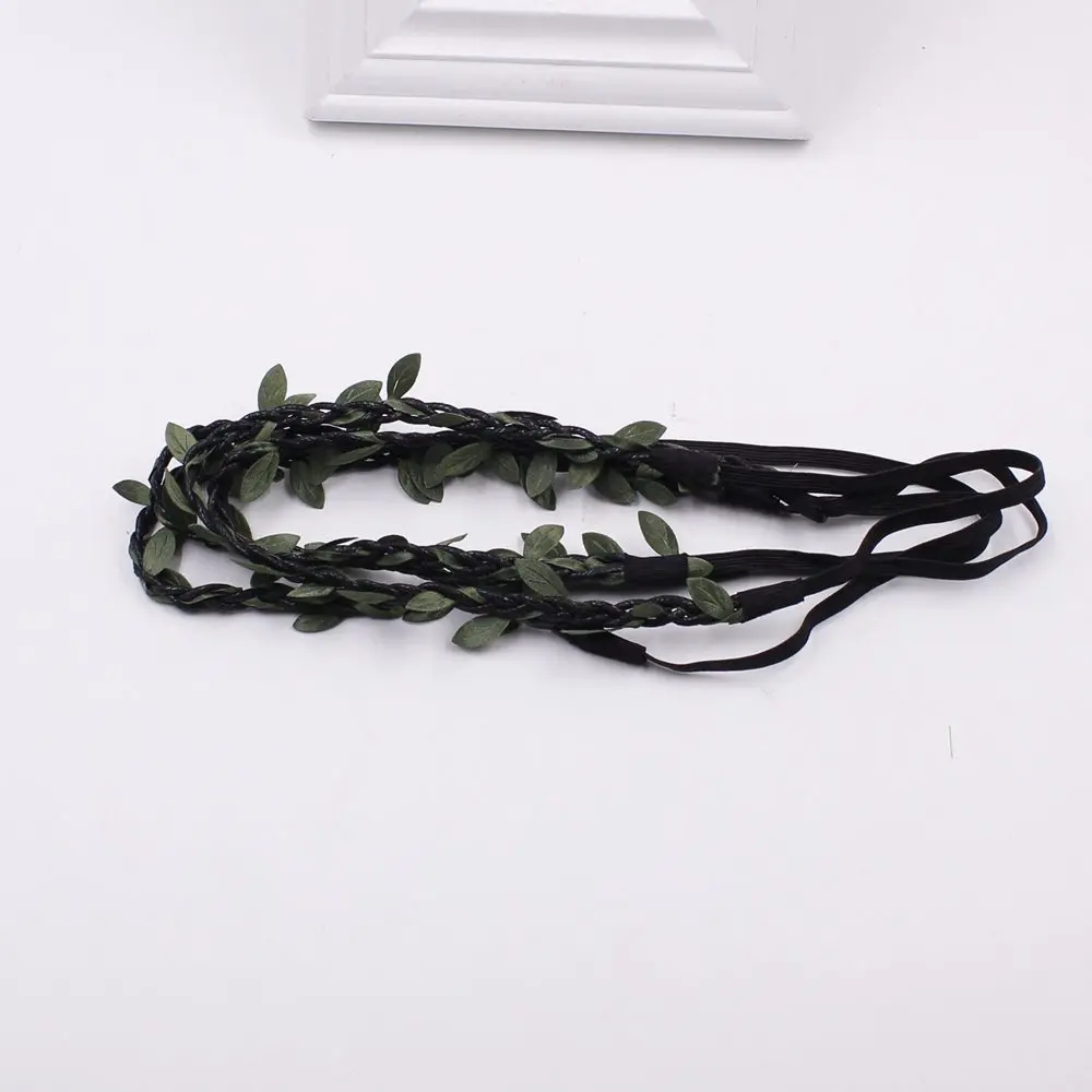 Новинка 5 шт./лот шелковая гирлянда зеленые листья Искусственные цветы лоза из