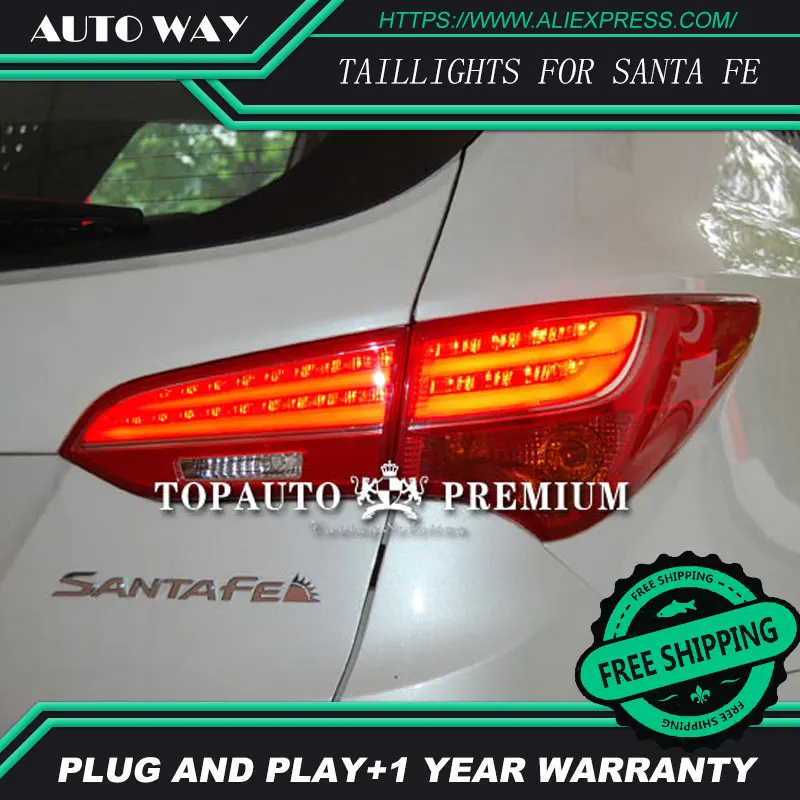 Автомобильный Стайлинг задний фонарь для Hyundai SantaFe Santa Fe IX45 светодиодный крышка
